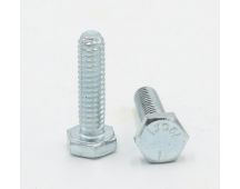 Grade 5 zinc plated 1 x 1/4 hex bolt