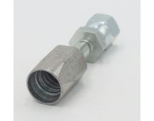 Parker steel 1/4" straight hose connector