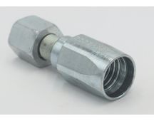 Steel parker sae 13/32" - 1/2" swivel straight fitting