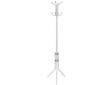 vidaXL Coat Stand Metal Whites