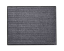 Grey PVC Door Mat 120 x 180 cm