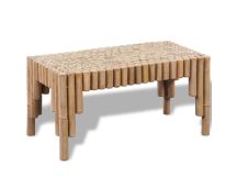 vidaXL Coffee Table Bamboo