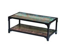 vidaXL Coffee Table Solid Reclaimed Wood