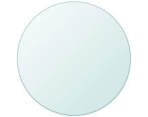 vidaXL Table Top Tempered Glass Round 900 mm