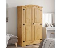 vidaXL Wardrobe Mexican Pine Corona Range 2 Doors