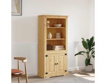 vidaXL Cupboard Mexican Pine Corona Range 80x40x170 cm