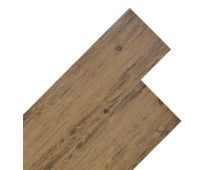 vidaXL Non Self-adhesive PVC Flooring Planks 5.26 m� 2 mm Walnut Brown