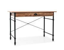 vidaXL Writing Desk with Drawer 110x55x75 cm Oak Colour