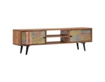 vidaXL TV Cabinet 140x30x40 cm Solid Acacia Wood