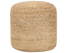 vidaXL Handmade Pouffe 40x45 cm Jute