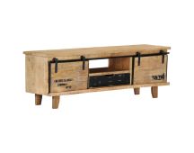 vidaXL TV Cabinet 120x30x40 cm Solid Mango Wood