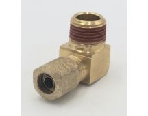 PARKER HANNIFIN BRAND brass 90 degree male 3/8 elbow to 3/8" tube NPT fitting. Part No VS269NTA-6-6 x10