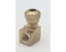 Parker brass 90 degree female 1/4 elbow to 1/8" tube npt fitting