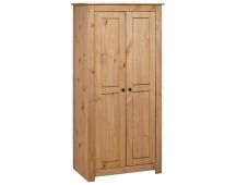 vidaXL Wardrobe 80x50x171.5 cm Solid Pine Panama Range