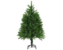 vidaXL Artificial Christmas Tree Lifelike Needles 120 cm Green