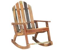 vidaXL Garden Rocking Chair Solid Reclaimed Wood