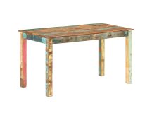 vidaXL Dining Table Solid Reclaimed Wood 140x70x76 cm