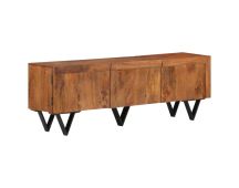 vidaXL TV Cabinet 140x30x46 cm Solid Wood Mango