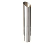 AERO BRAND Chrome exhaust stack 45 degree mitre cut 6"reducing to 5" plain end 3" (915mm) long. Part No 2981P/JW