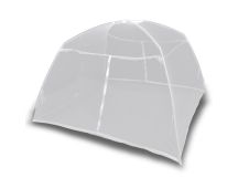 vidaXL Camping Tent 200x120x130 cm Fiberglass White