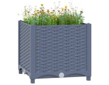 vidaXL Raised Bed 40x40x38 cm Polypropylene