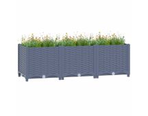 vidaXL Raised Bed 120x40x38 cm Polypropylene