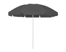 vidaXL Beach Umbrella Anthracite 240 cm