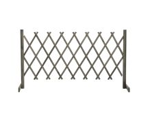 vidaXL Garden Trellis Fence Grey 150x80 cm Solid Firwood