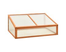 vidaXL Greenhouse 100x65x40 cm Firwood