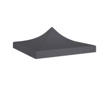 vidaXL Party Tent Roof 2x2 m Anthracite 270 g/m²