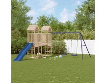 vidaXL Outdoor Playset Solid Wood Pine