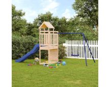 vidaXL Outdoor Playset Solid Wood Pine