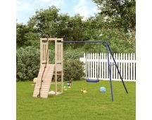 vidaXL Outdoor Playset Solid Wood Pine