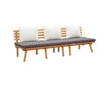 vidaXL Garden Day Bed 200x65 cm Solid Wood Acacia