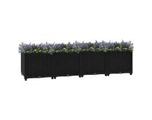 vidaXL Raised Bed 160x40x38 cm Polypropylene