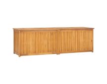 vidaXL Garden Box 175x50x55 cm Solid Wood Teak