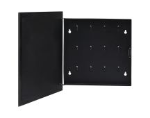 vidaXL Key Box with Magnetic Board Black 35x35x5.5 cm