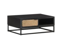 vidaXL Coffee Table 90x60x35 cm Solid Mango Wood