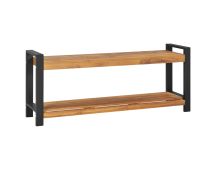 vidaXL Bench 120 cm Solid Teak Wood