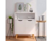 vidaXL Sideboard White 60x30x72 cm Engineered Wood