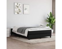 vidaXL Pocket Spring Bed Mattress Black 137x190x20 cm Fabric