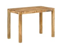 vidaXL Dining Table 110x55x76 cm Solid Wood Mango