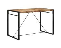 vidaXL Bar Table 175x90x110 cm Solid Rough Wood Mango