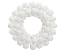 vidaXL Christmas Wreath White 45 cm Polystyrene