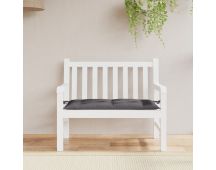 vidaXL Garden Bench Cushion Anthracite 110x50x7 cm Oxford Fabric