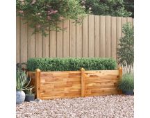 vidaXL Garden Raised Bed 160x60x44 cm Solid Wood Acacia