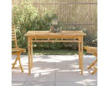 vidaXL Garden Dining Table 110x55x75 cm Bamboo