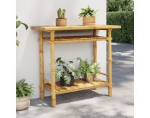 vidaXL Console Table 90x37x75 cm Bamboo