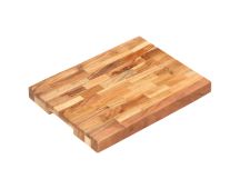 vidaXL Chopping Board 40x30x4 cm Solid Acacia Wood