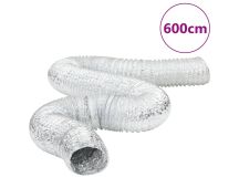 vidaXL Ventilation Duct Aluminium 6 m Ø15 cm